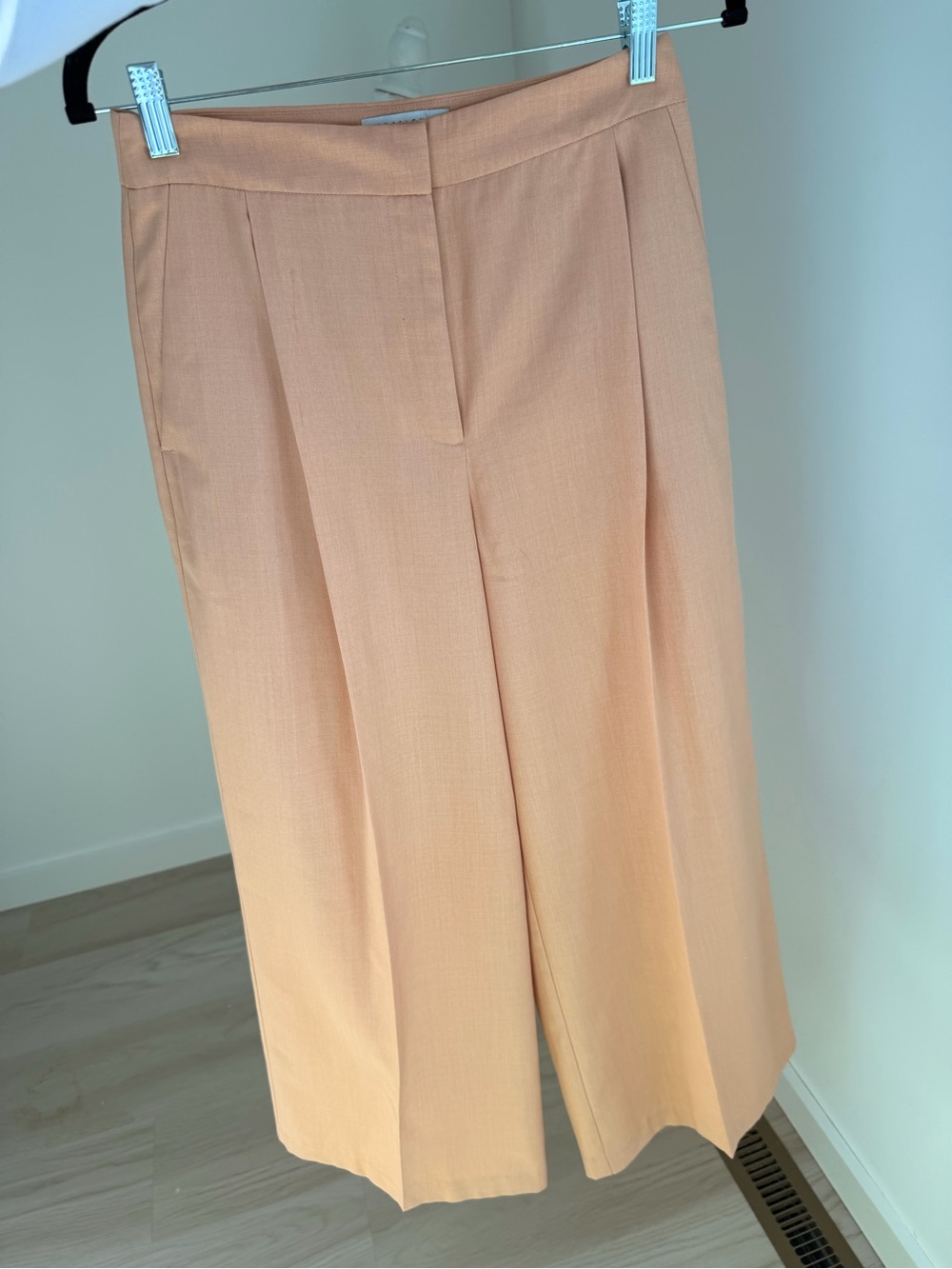 ASOS Peach Wide-Leg Trousers Size 4